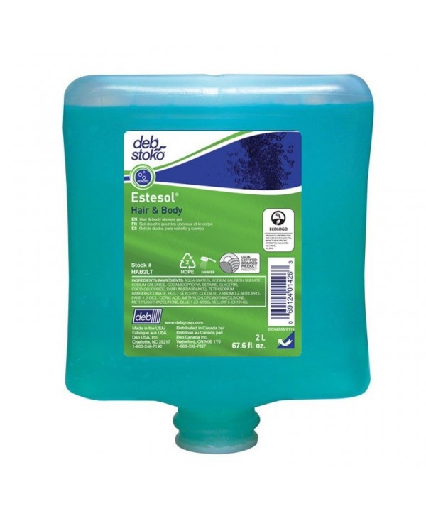 DEB ESTESOL HAIR & BODY CARTUCHO 2L