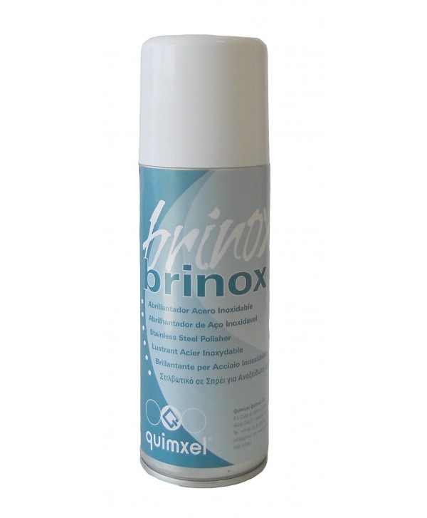 BRINOX SPRAY 500 c.c. *Abrillantador Acero Inox* 1u