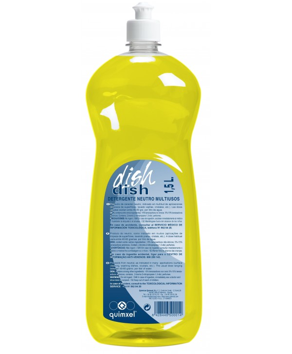 DISH 1,5l *Detergente Neutro Multiusos*