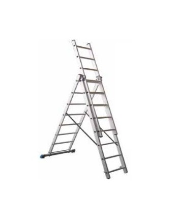 ESCALERA TRANSFORMABLE TRIPLE 8 PELDAÑOS LYTEC 1U