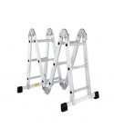 ESCALERA MULTIUSOS DOBLE 4 TRAMOS/ 3 PELDAÑOS 1u