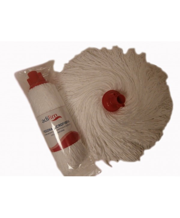 FREGONA MICROFIBRA HILO BLANCO 150GR Nº1 ADILIM 1u