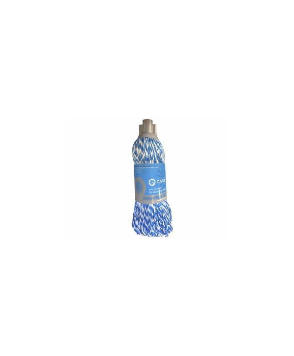 FREGONA MICROFIBRA PROFESIONAL 180gr AZUL/BLANCO 1u