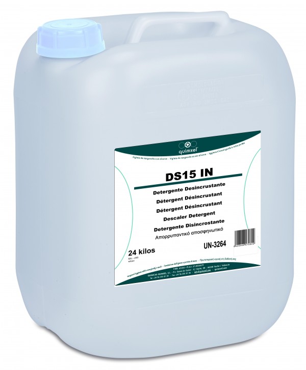 DS15 IN 24kg *Detergente Desincrus.Alimentaria*