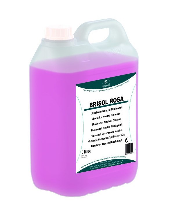 BRISOL ROSA 05l *Limpiador Neutro Bioalcohol*