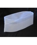 GORRO PASTELERO-BARCO PAPEL BLANCO AJUSTABLE 1000u