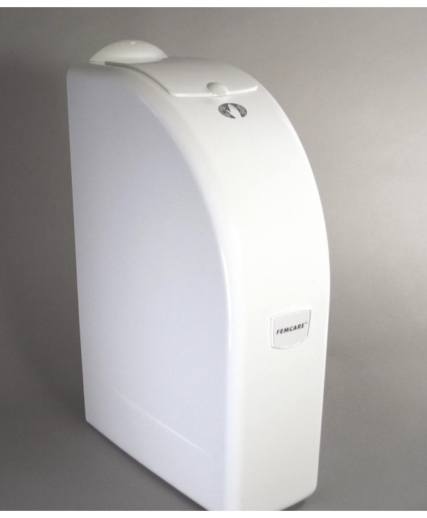 CONTENEDOR HIGIENICO COMPRESERO BLANCO 1u
