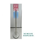 SOPORTE PIE BOTELLA GEL-HIDROALCOHOLICO 85DL 1u