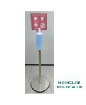 SOPORTE PIE BOTELLA GEL-HIDROALCOHOLICO 85SL 1u
