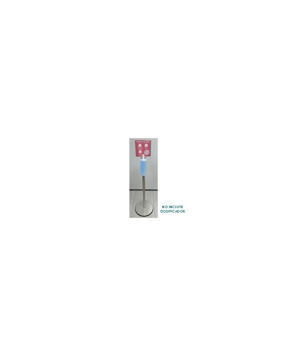 SOPORTE PIE BOTELLA GEL-HIDROALCOHOLICO 85SL 1u