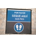 ALFOMBRA INDIVIDUAL EVA 60*60cm ZONA SECADO 1u