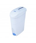 CONTENEDOR HIGIENICO COMPRESERO 15L BLANCO/AZUL AZUR 1u