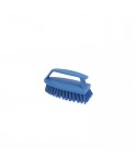 CEPILLO MANUAL CON ASA I.A.AZUL 155*70*80mm 1u  (Fibra dura)