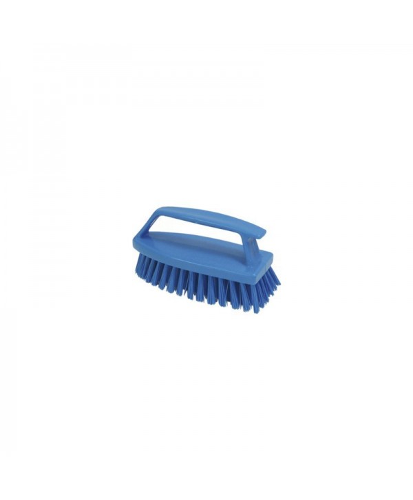 CEPILLO MANUAL CON ASA I.A.AZUL 155*70*80mm 1u  (Fibra dura)