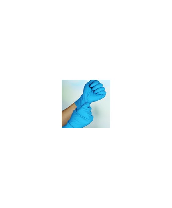 GUANTE NITRILO FLASH POWER AZUL  T-P/S 50u *sin polvo* G-9,0