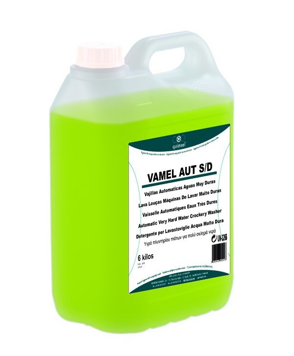 VAMEL AUT S/D 06kg *Vajillas Aut.Aguas muy duras*