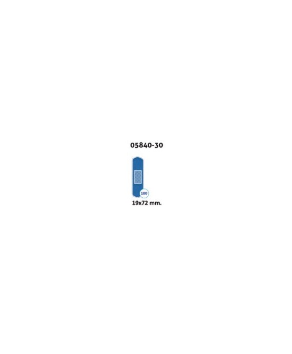TIRITAS DETECTABLES 19*72mm 100u
