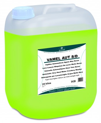 VAMEL AUT S/D 24kg *Vajillas Aut.Aguas muy duras*
