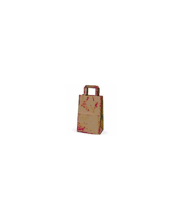BOLSA PAPEL KRAFT ASA PLANA  80gr 37+42*22cm PERSONALIZADA 1u