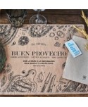 KIT MANTEL 30*40 GO GREEN +SERV.PP 40*40+SOBRE GEL HIDROALCOHOLICO 200u