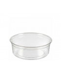 TARRINA PET DEL 250ml TRANSPARENTE 11,70*3,60 cm 10*50u