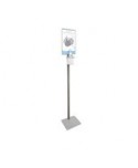 TOTEM PARA DISPENSADOR DE GEL HIDROALCOHOLICO "CASTELLANO" 1u