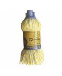 FREGONA MICROFIBRA HILO TRENZADO 150gr AMARILLO 1u