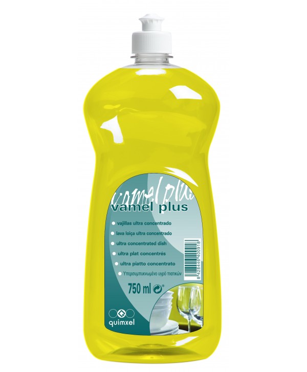 VAMEL PLUS 750ml *Vajillas Manual Ultra Concentrado*