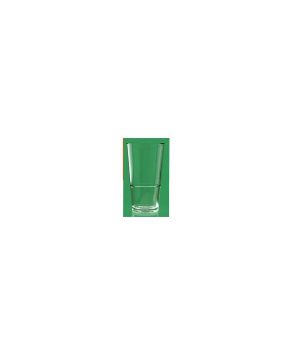 VASO TRANSPARENTE 33cl MR VICENT APILABLE TRITAN "HAPPY GLASS" 100u