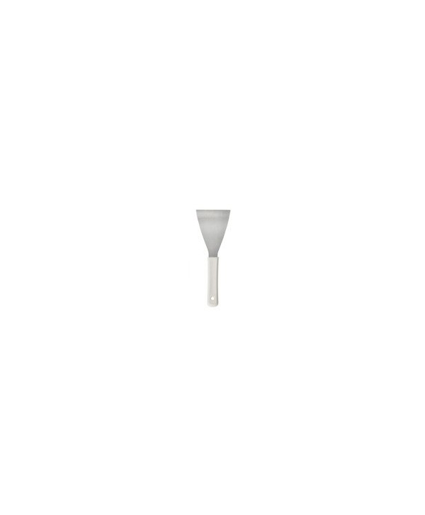 ESPATULA ACERO INOX 96mm MANGO DE POLIPROPILENO (APTA ALIMENTARIA) 1u