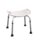 TABURETE DE DUCHA CON PATAS EXTENSIBLES - ALUMINIO 1u