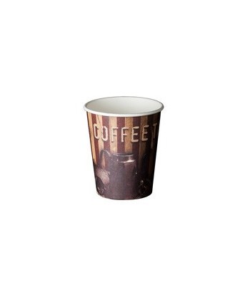 VASO DE CARTON BEBIDA CALIENTE 8oz 240ml 50*20u