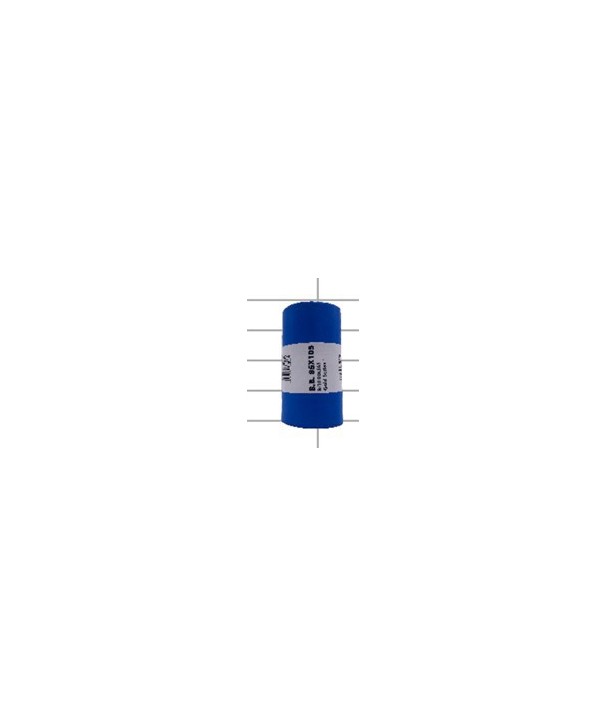 B.BASURA BIO 52*60 G-45 AZUL 25u *CAJA COMPLETA 60 ROLLOS*
