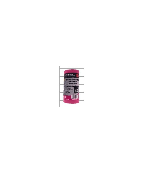 B.BASURA BIO 52*60 G-45 ROJO 25u *CAJA COMPLETA 60 ROLLOS*
