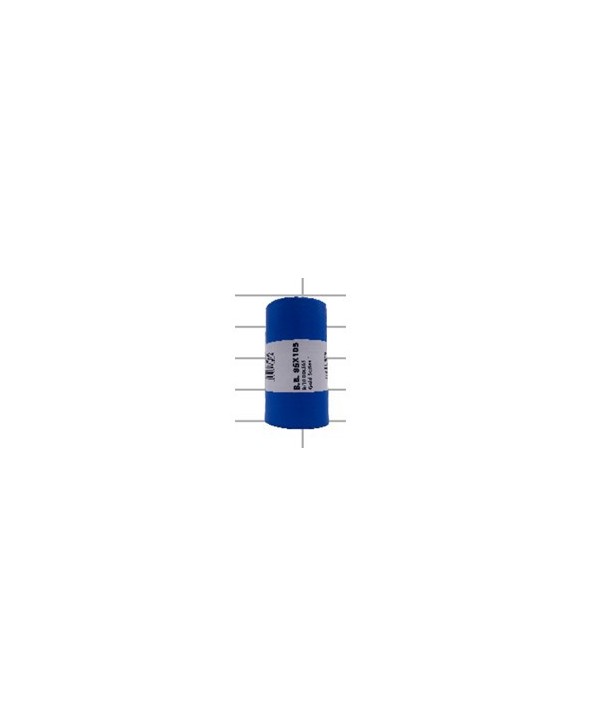B.BASURA BIO 85*105 G-90 AZUL 10u *CAJA COMPLETA 48 ROLLOS*