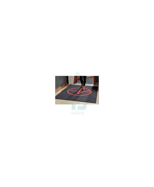 ALFOMBRA MOD LOGOMAT INJET 130*180cm 1u