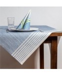 ROLLO MANTEL AIRLAID BLANCO TOKIO AZUL 1,20*25m 1u