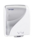 DISPENSADOR PAPEL AUTOCORTE IDENTITY HANDS SENSOR BLANCO LUCART 1u
