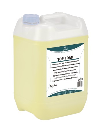 TOP FOAM 12kg *Desengrasante alta alcalinidad espumante*