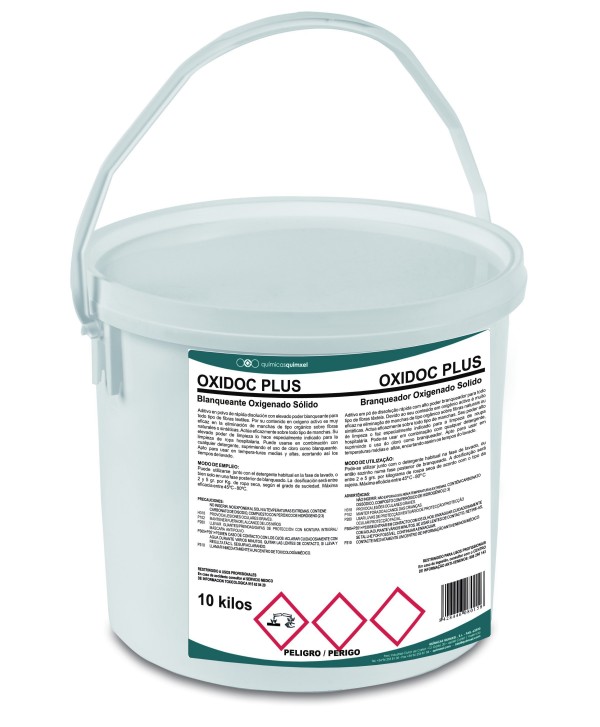 OXIDOC PLUS 10kg *Blanqueante Oxigen.todo tipo Ropa*
