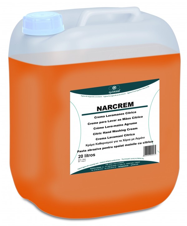 NARCREM 20l *Crema Lavamanos Citrica Microparticulas*