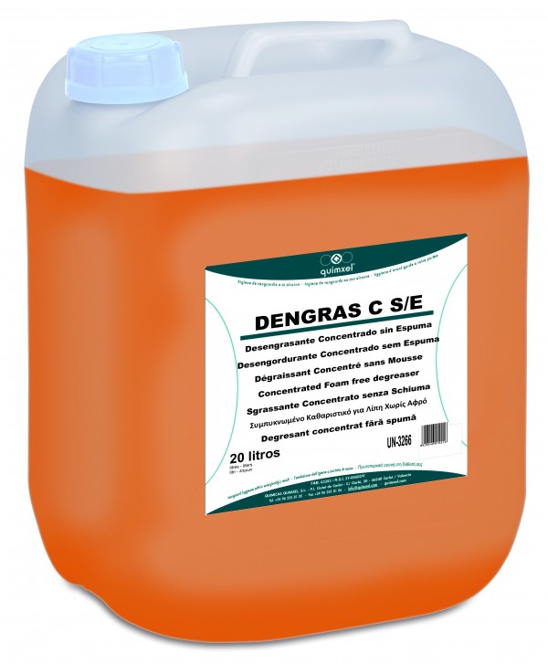 DENGRAS C S.E. 20l *Desengr.Concentr.Sin Espuma*