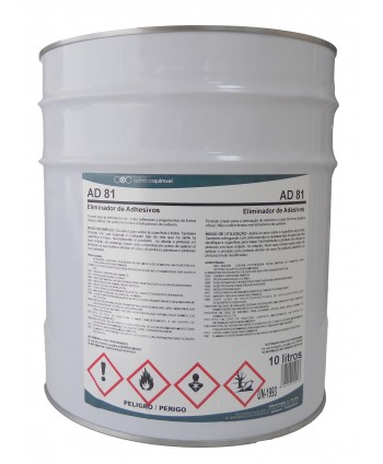 AD 81 10l *Eliminador Adhesivos*