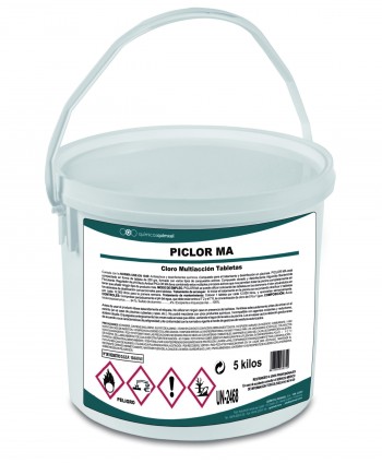 PICLOR MA 05kg *Cloro Multi Acción Tabletas*