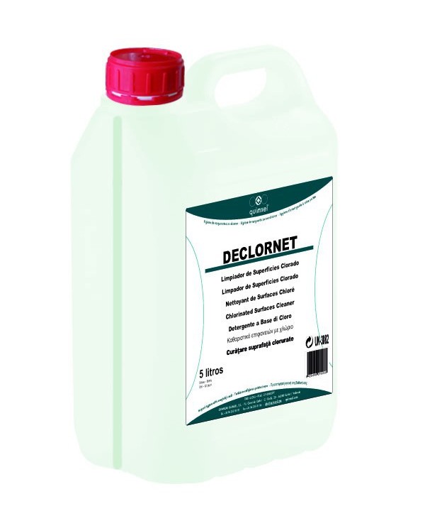 DECLORNET 05l *Limpiador Superficies Clorado* H.A