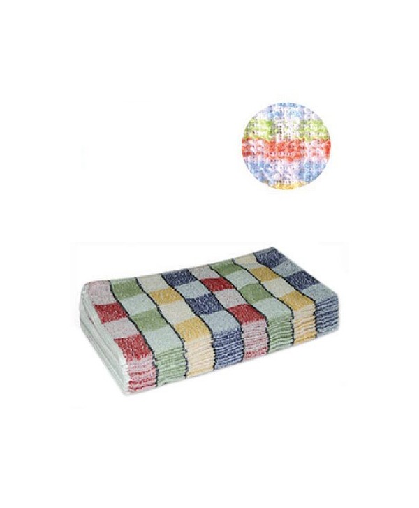 PAÑO COCINA RIZO 40*40 12u