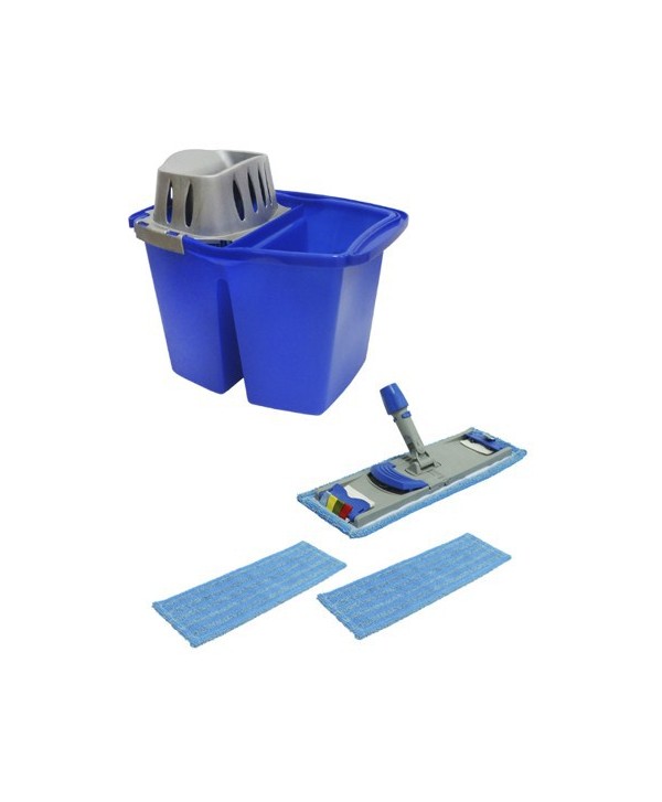 SET DURAWET 4 ( CUBO DOBLE 7*7l + ESCURRIDOR + SOPORET PRO + 3 RECAMBIOS PRO) 1u