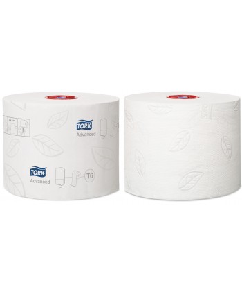 PAPEL HIGIENICO COMPACTO SUAVE 2/C BLANCO TORK PREMIUM 100m*9,9cm 27u