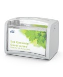 DISPENSADOR SERVILLETAS INTERPLEGADAS MESA PLASTICO ABS GRIS TORK N4 1u