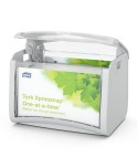 DISPENSADOR SERVILLETAS INTERPLEGADAS MESA PLASTICO ABS GRIS TORK N4 1u